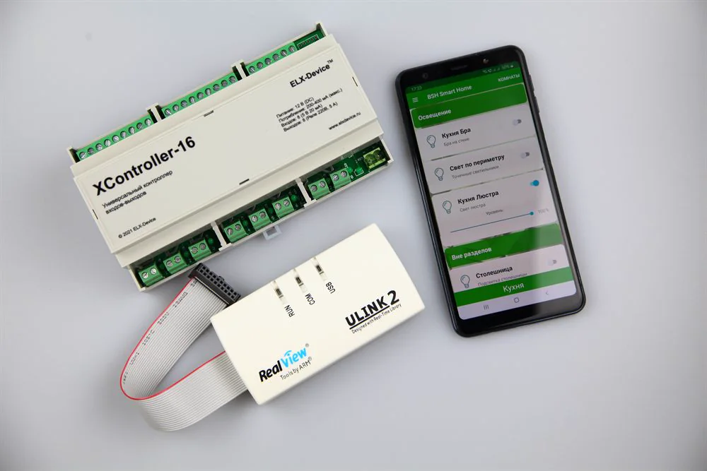Контроллеры ELX-Device и мобильное приложение умного дома